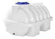 Ємність горизонтальна одношарова 1500 літрів з ребром (180*123*106) d35 Харків