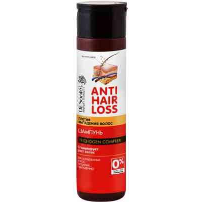 Шампунь Dr. Sante Anti Hair Loss для ослабленных и склонных к выпадению волос 250 мл (4823015936593) Винница