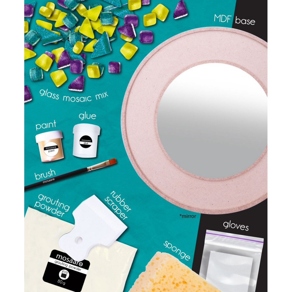 Дитячий набір для творчості кришталева мозаїка "Дзеркало" MA4004 Вінниця - фото 2