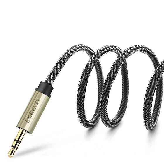Аудіо кабель UGREEN 3.5 мм TRS - Dual 6.35 мм TS Audio Cable 1m (Gray) UGR-10613 Одеса