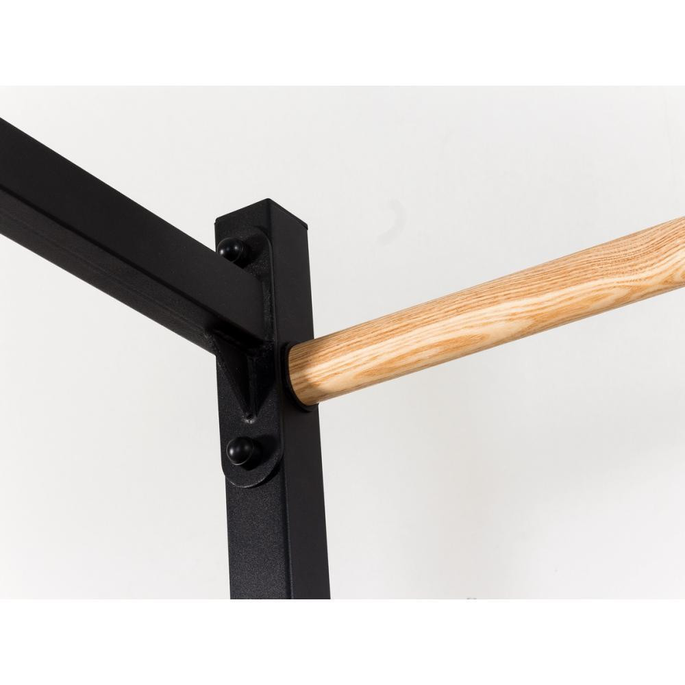 Шведская стенка усиленная передвижная до 130 кг с деревянными перекладинами из экологически ясеня и липы Каменское - изображение 8