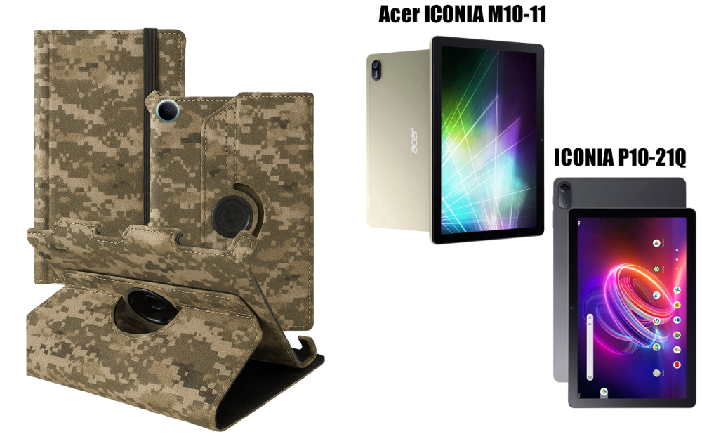 Чехол Spinner360 для планшета Acer ICONIA M10-11, ICONIA P10-21Q, цвет Xaki Киев - изображение 1