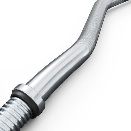 Гриф для штанги W-образный 120 см + зажимы K-Sport Киев - изображение 4