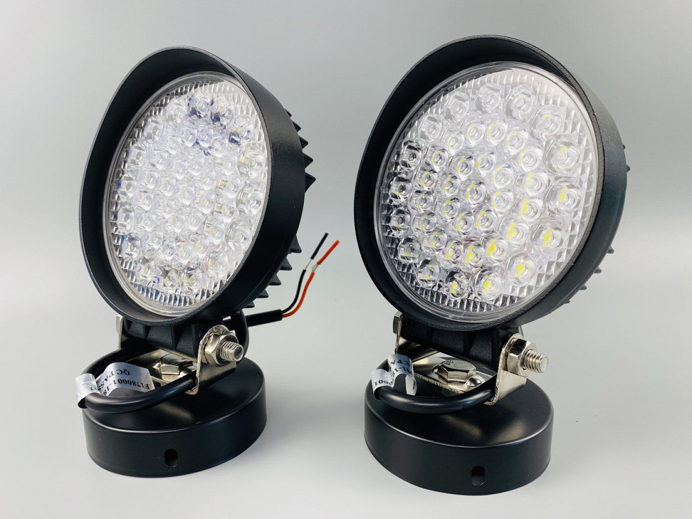 Фара кругла 123W (41 led діод) IP67, 114 ммx114 ммх32 мм Мукачево - фото 6