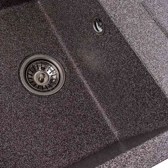 Гранітна мийка для кухні Platinum 7950 Selena матова Мікс Коломия