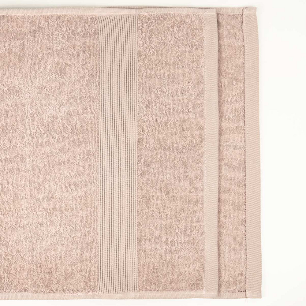 Набір махрових рушників з Бордюром 3шт GM Textile 50х90см, 50х90см, 70х140см 400г/м2 (Капучіно) Суми - фото 3