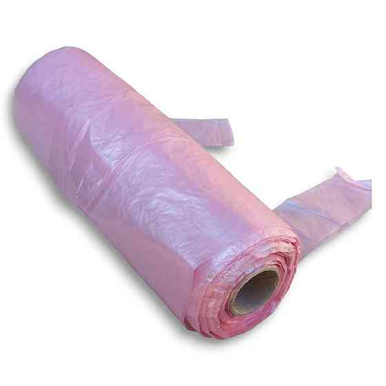 Пакет майка в рулоні Рожеві 22 см 42 см у рулоні Харків