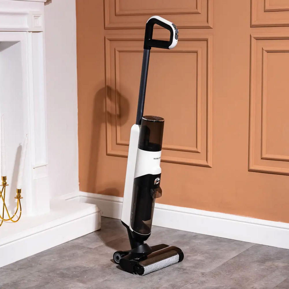 Sokany Вертикальний пилосос миючий 175 Вт Sokany акумуляторний для сухого та вологого прибиранн Коломия - фото 7