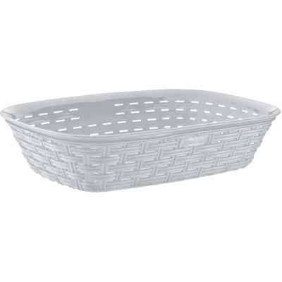 Хлібниця Irak Plastik 2,5 л під ротанг сіра (12072) Вінниця