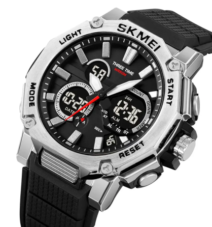 Часы мужские наручные Skmei 2219 (Серебристый) Киев