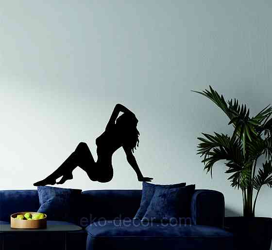 Декоративное настенное Панно «Стриптиз», Декор на стену 110*76 см, Черный Киев