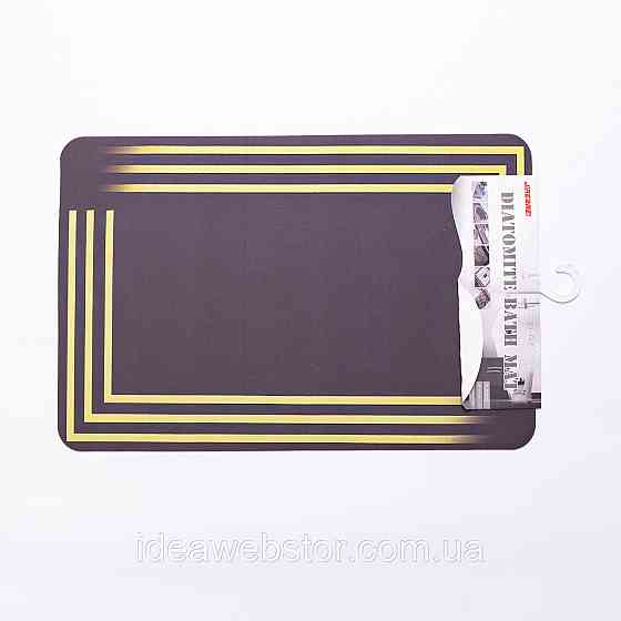 Килимок універсальний діатомітовий Stripe 58*38 см прямокутний Yiwu HP-42-121 Київ