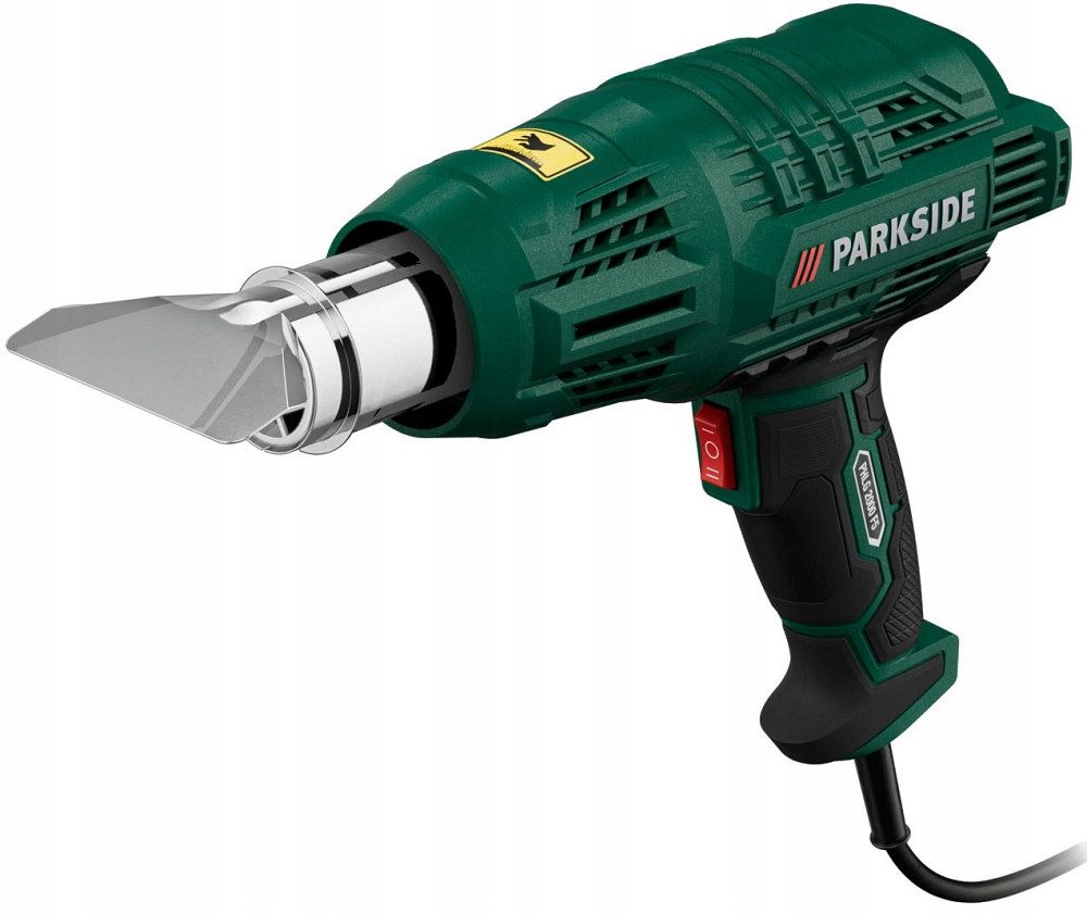 Электрический строительный фен 2 режима с 4 насадками Parkside (PHLG 2000 F5) Нововолынск - изображение 3