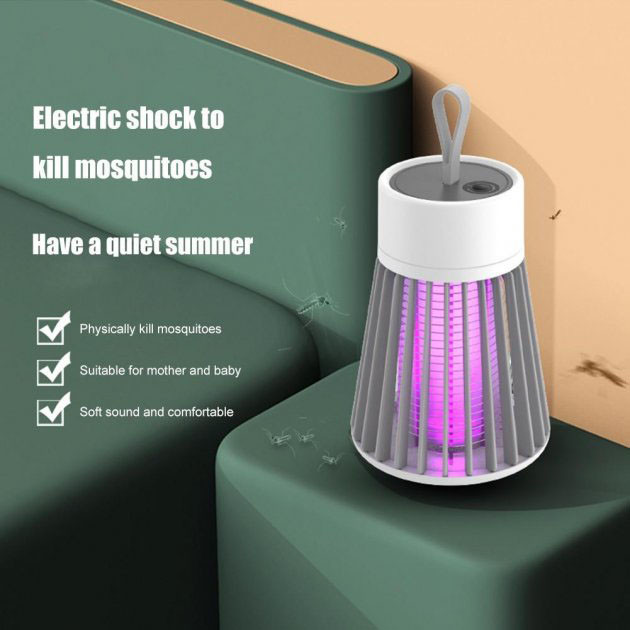 Уничтожитель насекомых для дома Electronic shock Mosquito killing lamp НА АККУМУЛЯТОРЕ для похода на природу UT-34 Львов - изображение 18