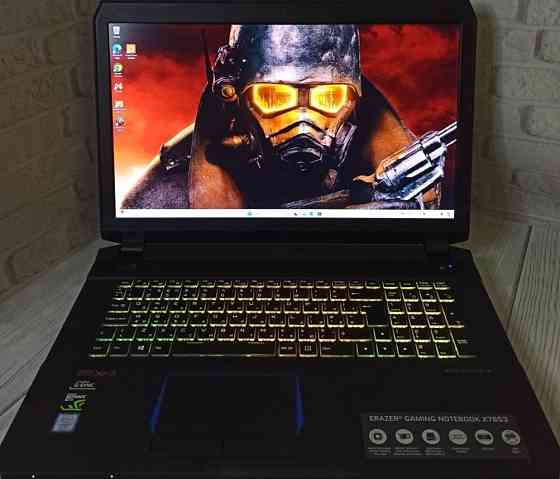 Ноутбук ігровий: Medion ERAZER Gaming 17.3 GTX1070, 8Gb. 17, 16Gb. 256+1TB. Київ