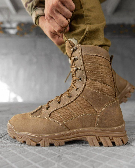 Зимние тактические ботинки  typhoon  на меху ВТ4672 Одесса - изображение 1