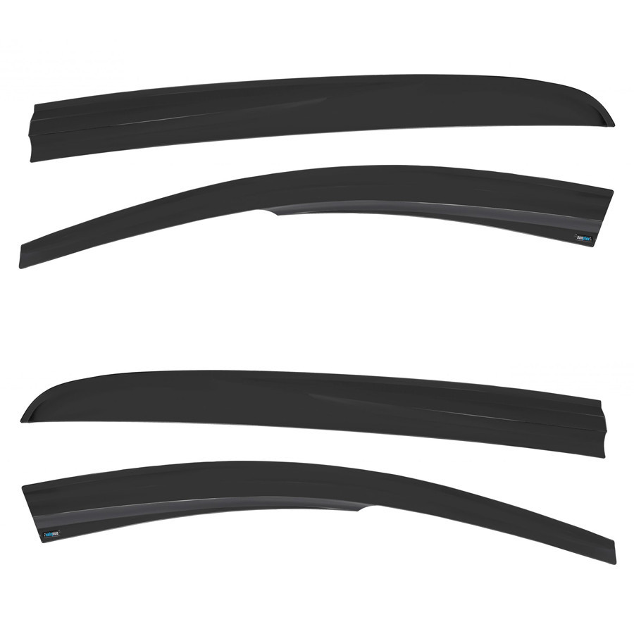 Дефлектори вікон (вітровики) Opel Astra H 2004-2013, 4шт, SunPlex, седан/хетчбек, на скотчі Київ - фото 1