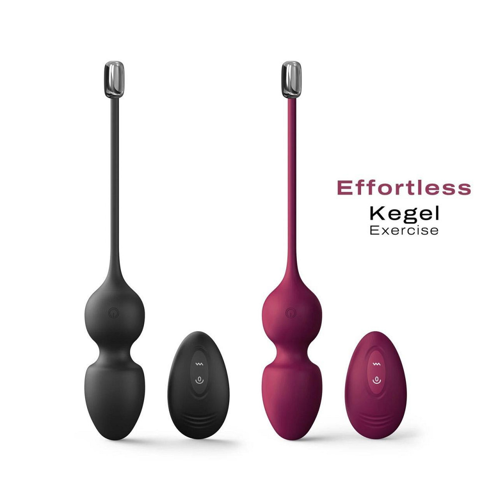 Вагинальные шарики Dorcel LOVE BALLS PLUM, вибрации и движения внутреннего шарика, пульт ДУ Sex Aura Киев - изображение 7