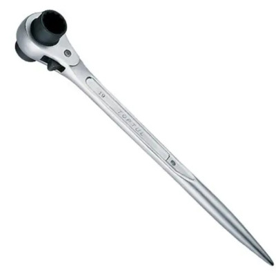 Ключ Toptul тріскачковий силовий з подвійною головкою 22x24мм, 360мм (AEAH2224) Вінниця - фото 1