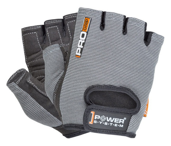 Рукавички для фітнесу Power System PS-2250 Pro Grip Grey M Кам'янське - фото 1