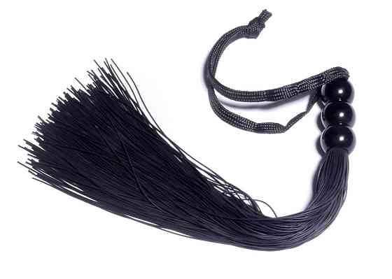 Батіг Silicone Whip Black 10 - Fetish Boss Series Sex Aura Київ