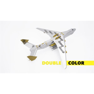 Конструктор Metal Time Колекцiйна модель Ukrainian Dream Exclusive Edition Ан-225 Мрія зібрана двокольорова (MT001EE/READY) Вінниця - фото 2