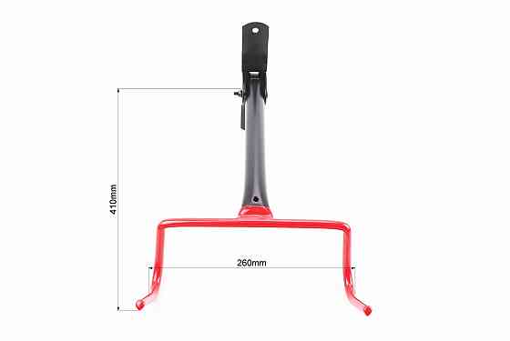 Кріплення велосипеда за раму до стіни складане, чорно-червоне HS-017 (без дюбелів), від 10шт -10% Київ