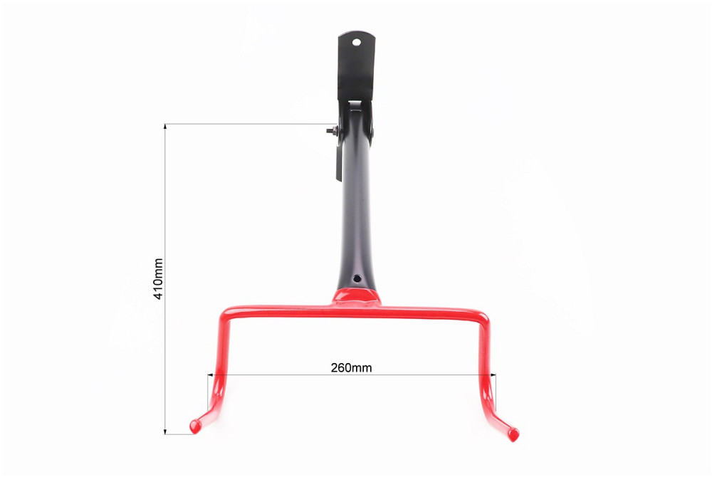 Кріплення велосипеда за раму до стіни складане, чорно-червоне HS-017 (без дюбелів), від 10шт -10% Київ - фото 2