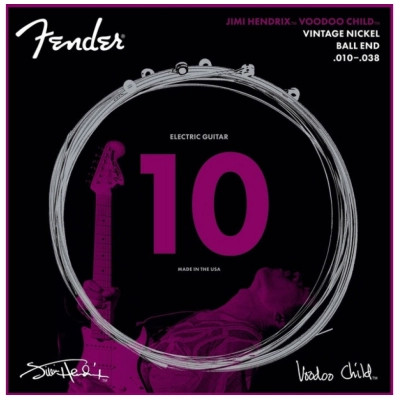 Струни для гітари Fender Jimi Hendrix Voodoo Child 10-38 Electric Guitar Strings (236921) Вінниця - фото 1