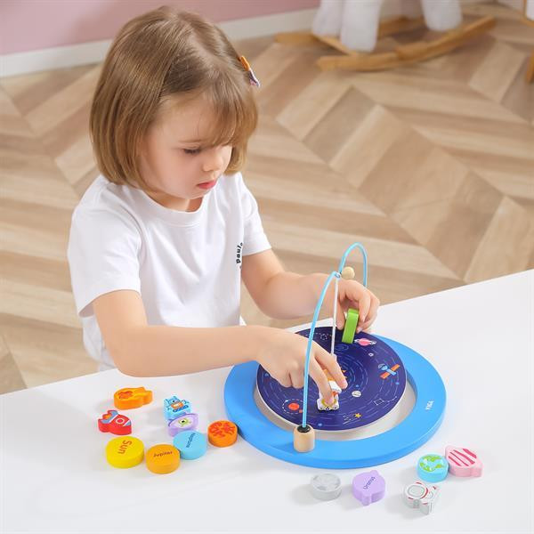 Дерев'яня гра-балансир Viga Toys Космос (44580) Харків - фото 16