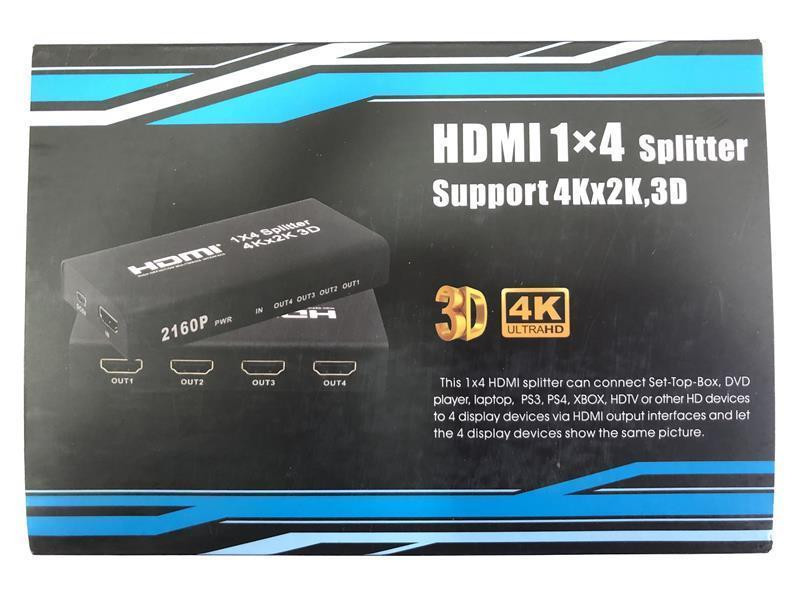 Розгалужувач (сплітер) Atcom (15190) HDMI 4 порти, підтримка UHD 4K Харків - фото 4