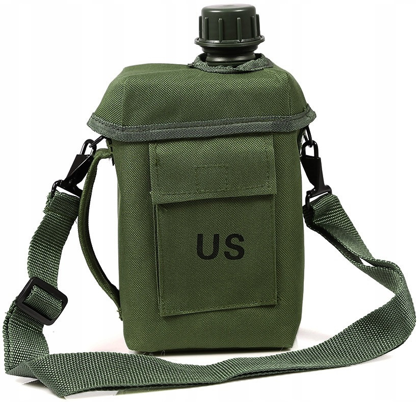 Армейская Фляга с чехлом и ремнем 2 литра Mil-Tec 