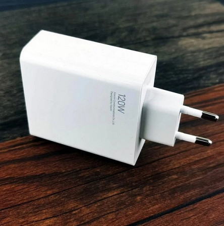 Зарядное сетевое устройство MI120W с кабелем (Белый) Винница - изображение 5