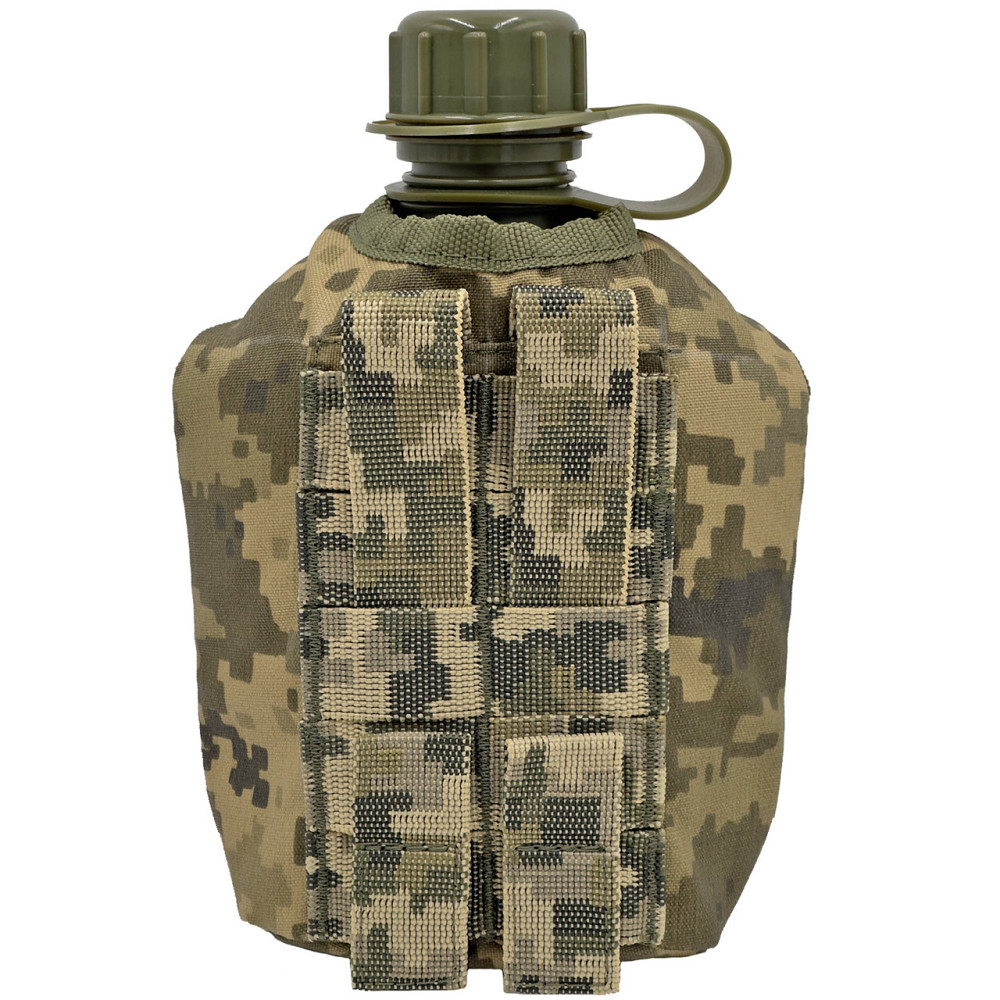 Фляга армійська 1л в чохлі Molle Піксель IRR Cordura 500 D Киев - изображение 5