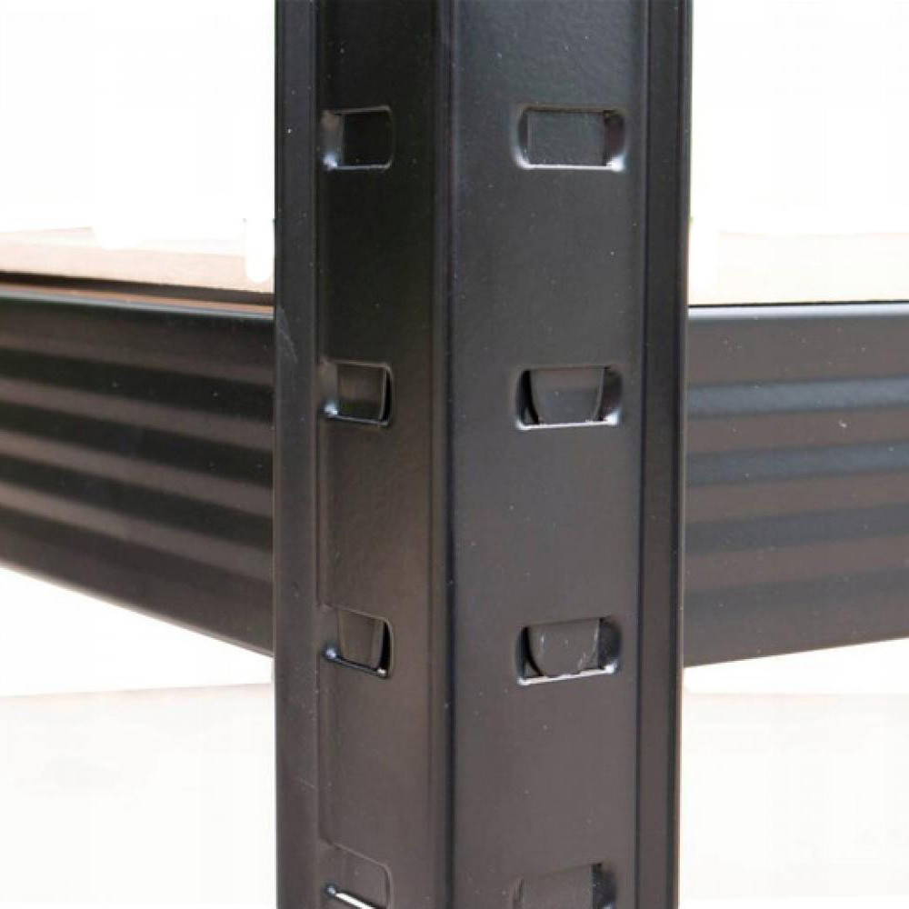 Металевий поличний стелаж вітрина з полицями Siker G7030 150х70х30 см Київ - фото 6