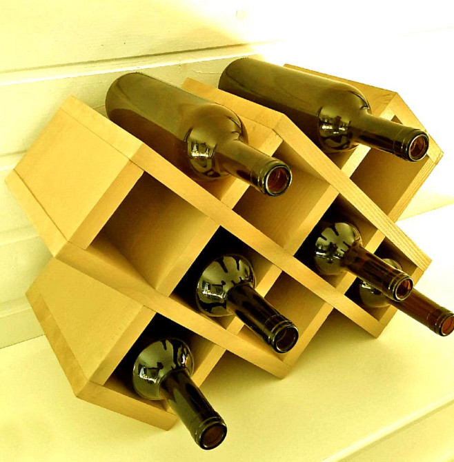 Настільна винна полиця "Оріндж" каррі Миколаїв - фото 1