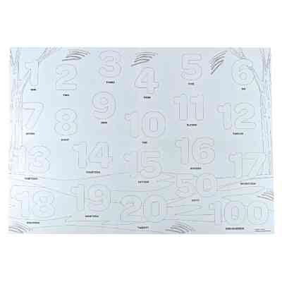 Набор для творчества Crayola Раскраска Учебные плакаты: Джунгли С карандашами (15756) Винница