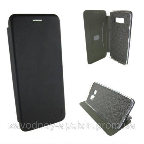 Чехол книжка Samsung G955 S8 Plus Baseus Case black Одесса - изображение 1