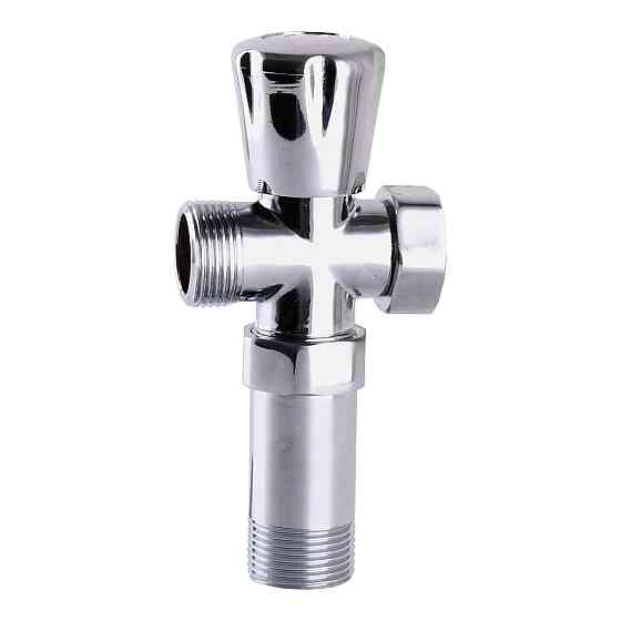 Кран вентильный для стиральной машины SELBA 3/4″x3/4″x3/4″ с удлинителем A7250 (000000709) Киев