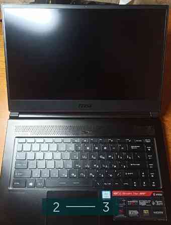 Ноутбук: MSI Stealth Thin GS65 8RF. Киев