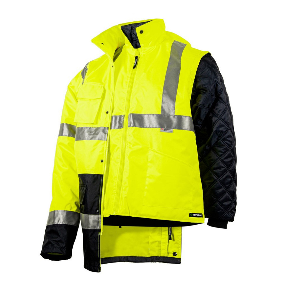 Sizam куртка-парка сигнальна 5 в 1 зі світловідбивними стрічками, розмір XL, Norwich 30033 Рівне - фото 2