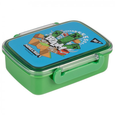 Ланч-бокс детский Yes Minecraft 420 мл, зелено-голубой (708053) Винница - изображение 1