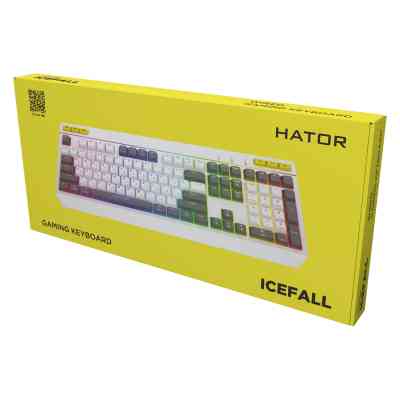 Клавіатура Hator Icefall USB White (HTK405UA) Вінниця