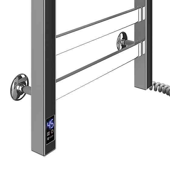 Рушникосушка електрична NAVIN Авангард 480х1200 Sensor ліва, таймер Київ