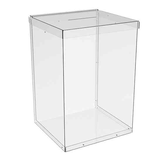 Ящик EKOSTAR без замка для пожертвований и сбора денег 220x200x320. Объем 14 литров Киев