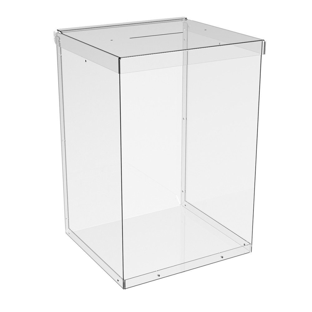 Ящик EKOSTAR без замка для пожертвований и сбора денег 220x200x320. Объем 14 литров Киев - изображение 3