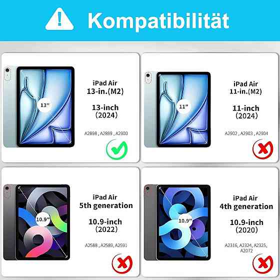 Чохол клавіатура для iPad Air 13 2024 Дніпро