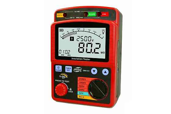 Мегаомметр (0-99,9 ГΩ) BENETECH GM3123 Киев