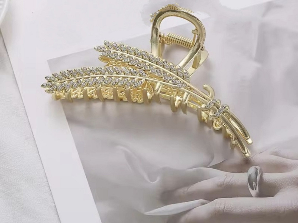 Заколка-крабік "Колоски" Сміла - фото 6