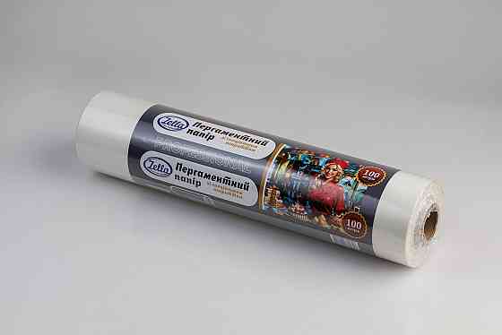 Пергамент для випікання (100 м*38 см) Zella білий силіконовий (1 рул) Харків